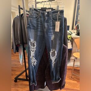 NWT Mcguire high waist vintage slim denim